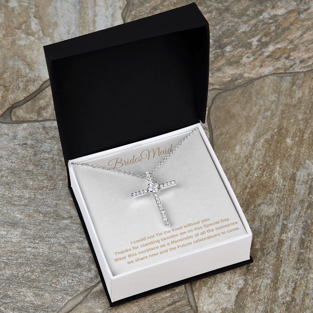 BridesMaid|CZ Cross