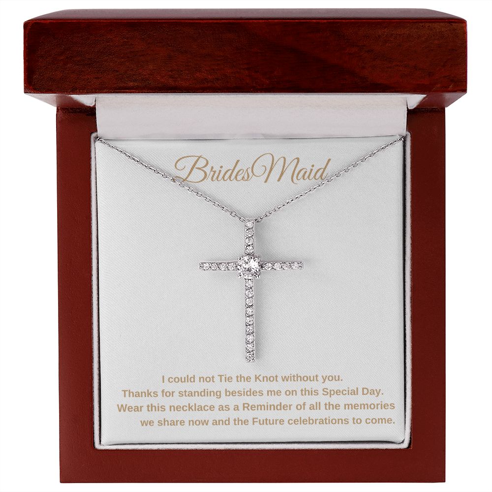 BridesMaid|CZ Cross