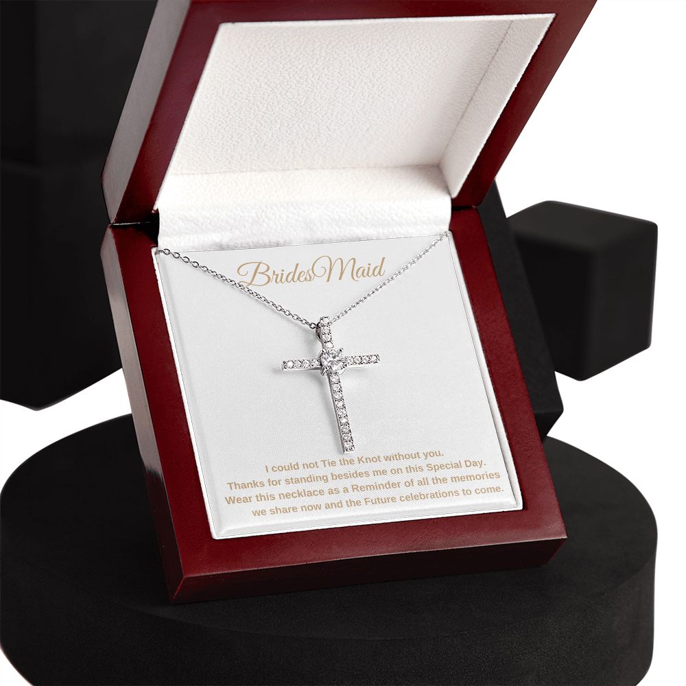 BridesMaid|CZ Cross