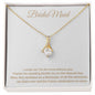 BridesMaid| I Could Not Tie The Knot-Alluring Beauty Necklace