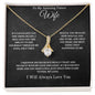 To My Amazing Future Wife | Alluring Beauty necklace