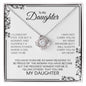 To My Daughter | Love Knot Necklace