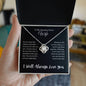 To My Amazing Future Wife | Love Knot Necklace