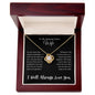 To My Amazing Future Wife | Love Knot Necklace