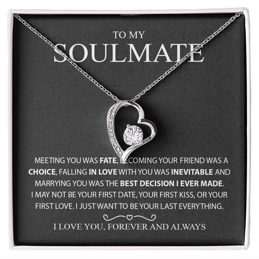 My Soulmate| Meeting You Was Fate - Forever Love Necklace